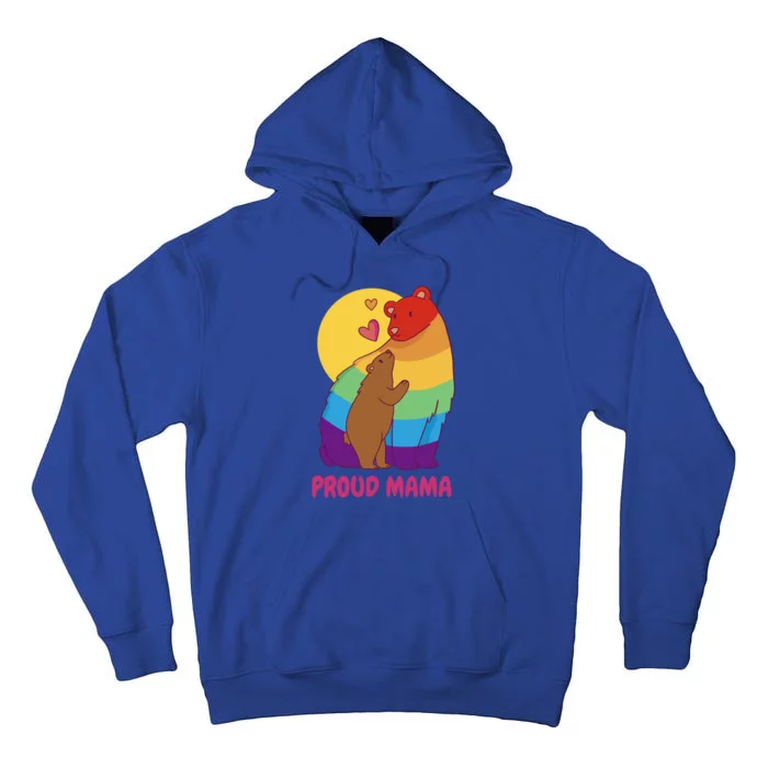 Lesbian Mama Bear Gift Lgbtq Proud Lgbtq Mom Gift Tall Hoodie