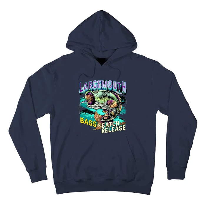 Large Mouth Bass Tall Hoodie