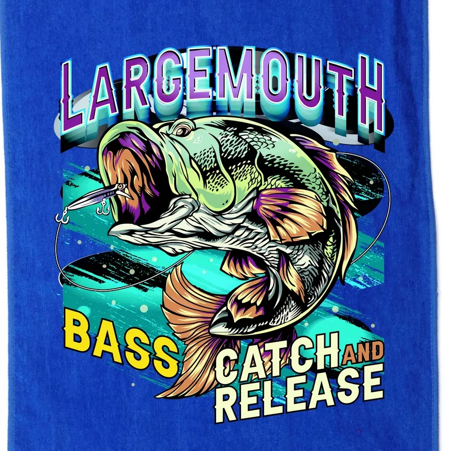 Large Mouth Bass Platinum Collection Golf Towel