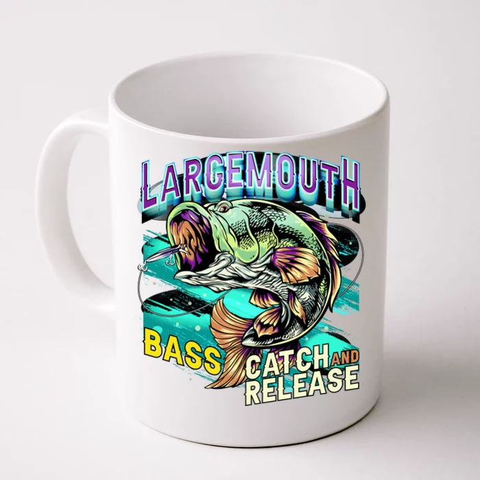 Large Mouth Bass Front & Back Coffee Mug