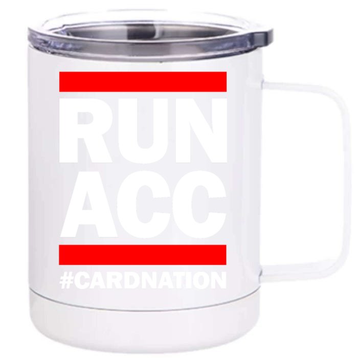 Louisville Men Basketball Run Acc Cardnation Front & Back 12oz Stainless Steel Tumbler Cup