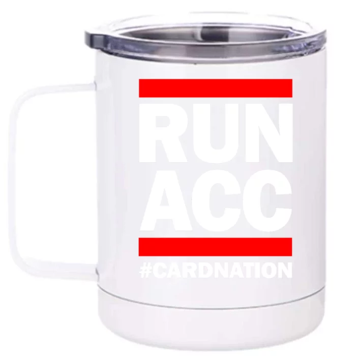 Louisville Men Basketball Run Acc Cardnation Front & Back 12oz Stainless Steel Tumbler Cup