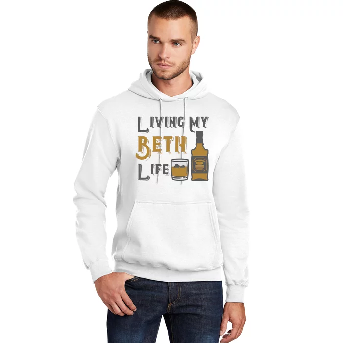 Living My Beth Life Cowboy Cowgirl Western Best Life Hoodie