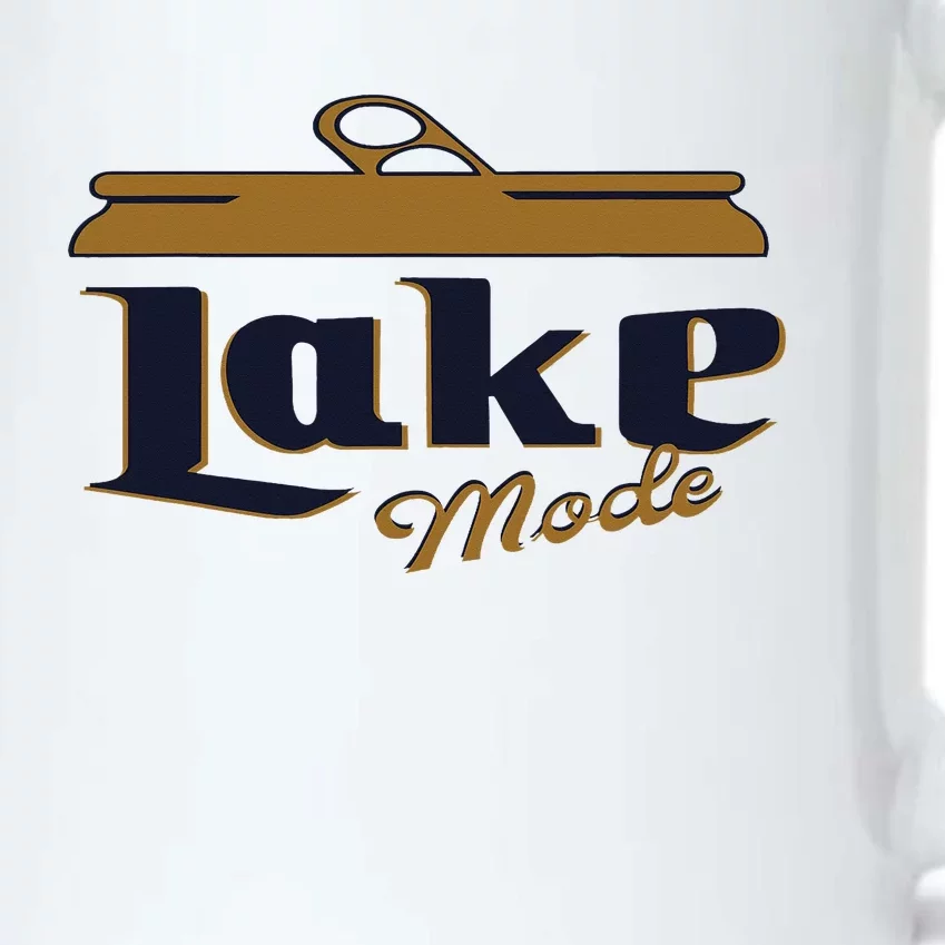 Lake Mode Beer Can Funny Beer Drinking Black Color Changing Mug