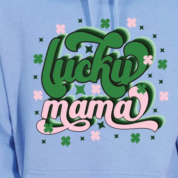 Lucky Mama Cute Lucky Vibes Unisex Surf Hoodie