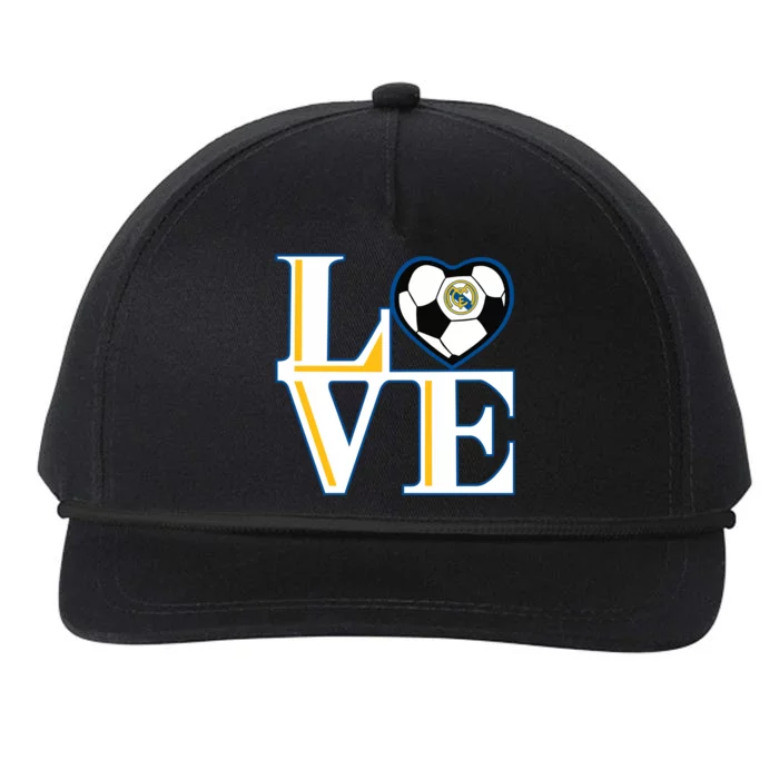 Love Madrid Cf Snapback Five-Panel Rope Hat