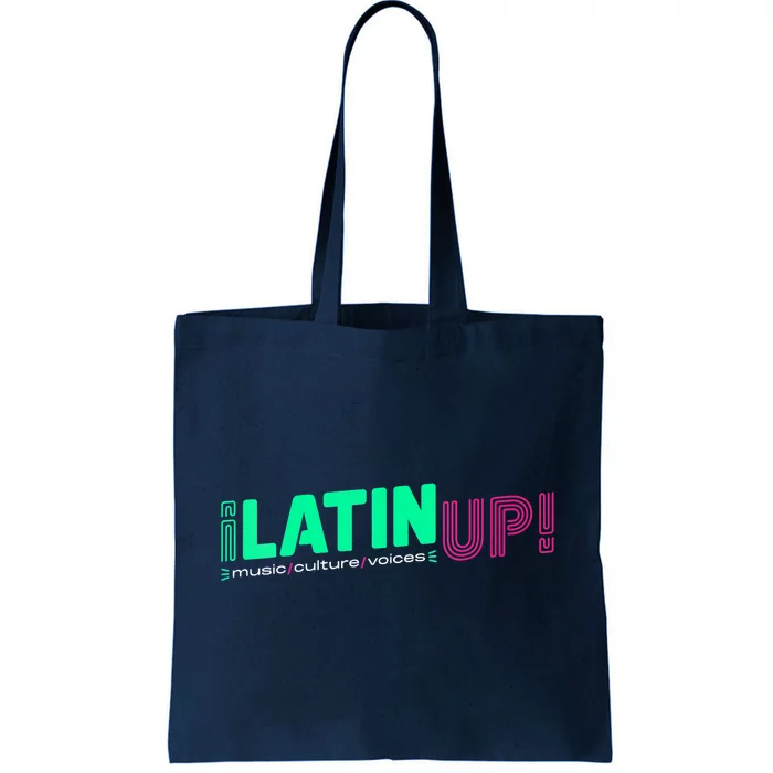 LatinUp Music Culture Voices Tote Bag