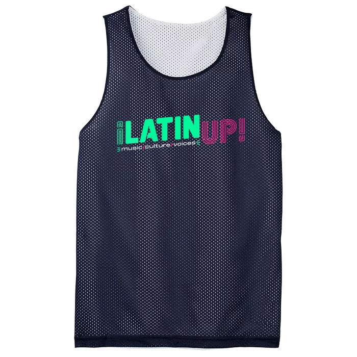 LatinUp Music Culture Voices Mesh Reversible Basketball Jersey Tank