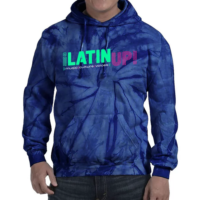 LatinUp Music Culture Voices Tie Dye Hoodie