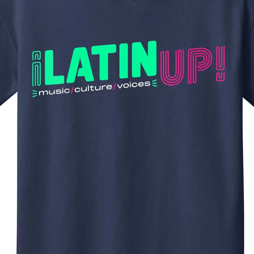 LatinUp Music Culture Voices Kids T-Shirt