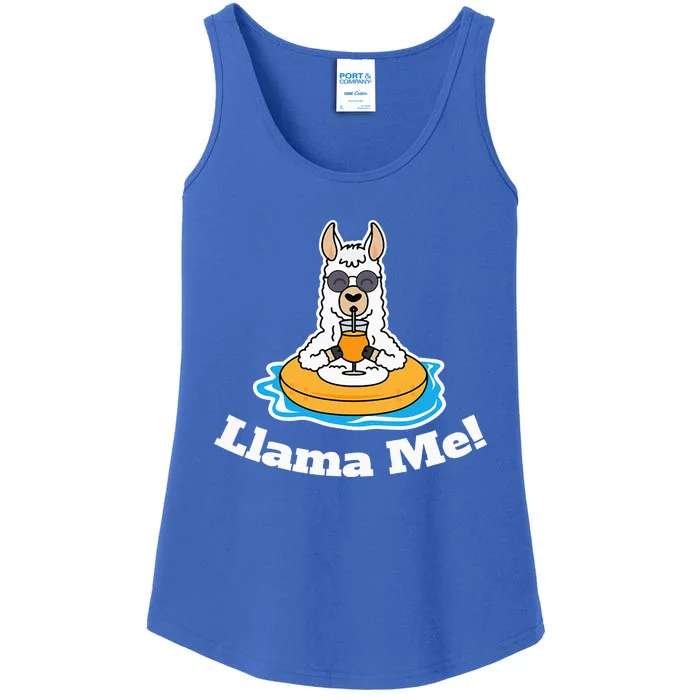 Llama Me Cute Llama Spanish Language Latino Ladies Essential Tank