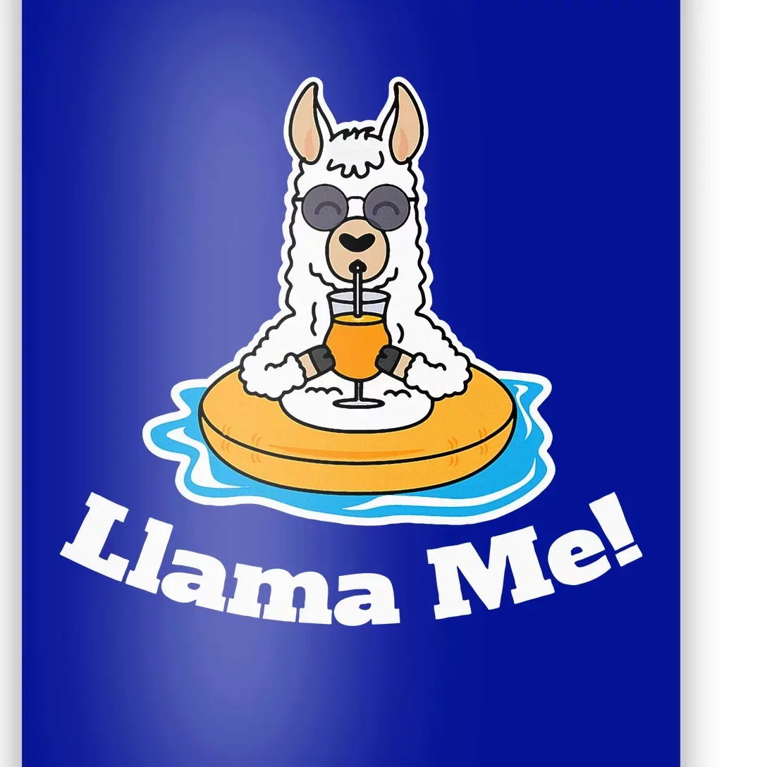 Llama Me Cute Llama Spanish Language Latino Poster