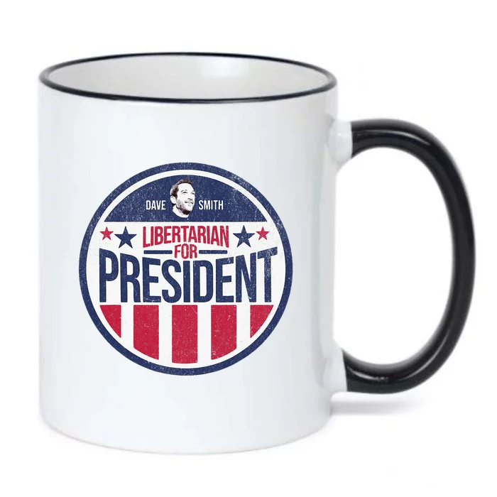 Libertarian Mises Caucus Dave Smith For President Black Color Changing Mug