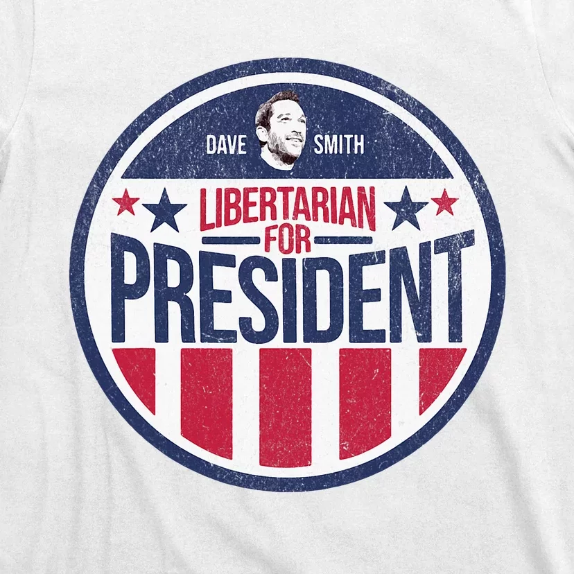 Libertarian Mises Caucus Dave Smith For President T-Shirt