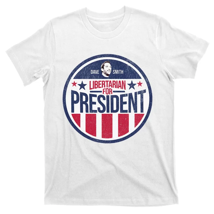 Libertarian Mises Caucus Dave Smith For President T-Shirt