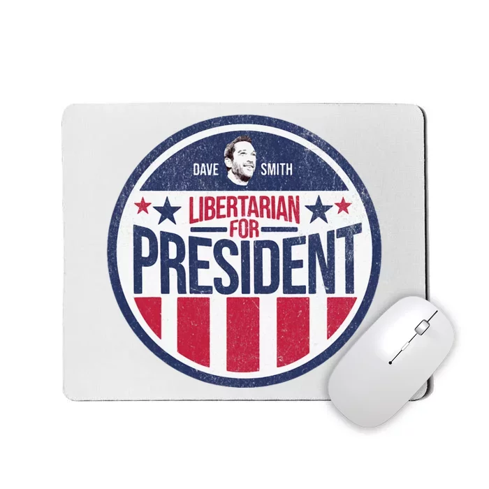 Libertarian Mises Caucus Dave Smith For President Mousepad