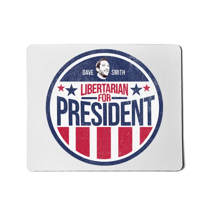 Libertarian Mises Caucus Dave Smith For President Mousepad