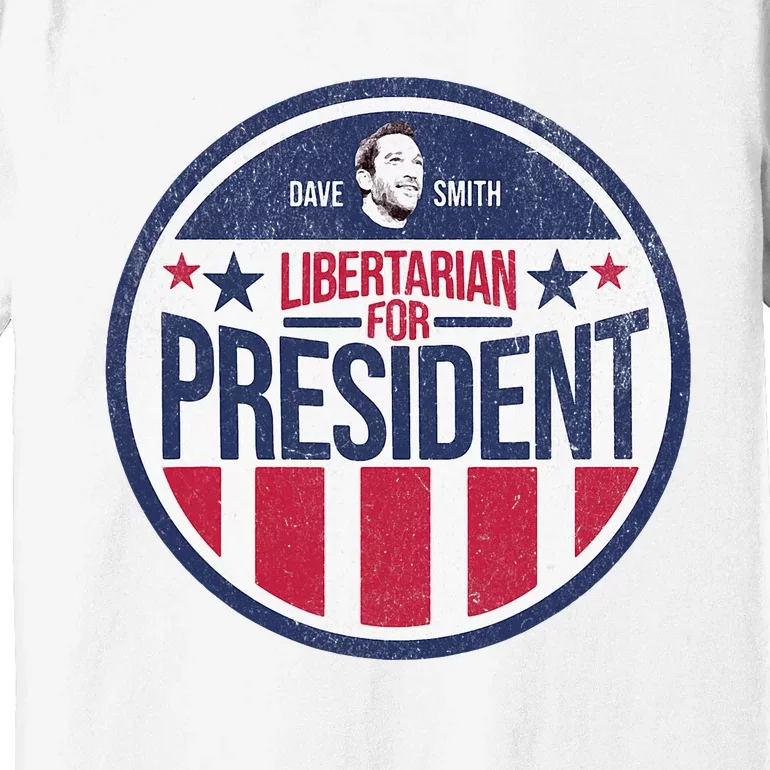 Libertarian Mises Caucus Dave Smith For President Premium T-Shirt