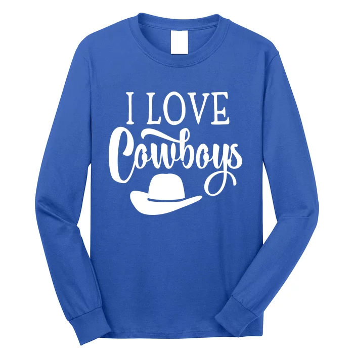 Love My Cow Sassy Cow Horse Lover Ladies Western Gift Long Sleeve Shirt