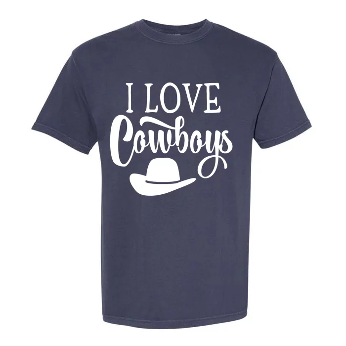 Love My Cow Sassy Cow Horse Lover Ladies Western Gift Garment-Dyed Heavyweight T-Shirt