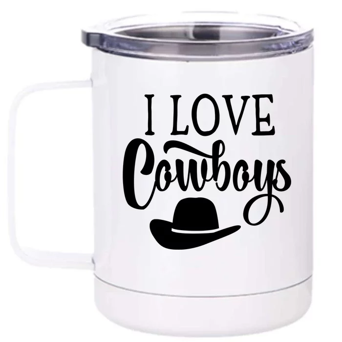 Love My Cow Sassy Cow Horse Lover Ladies Western Gift Front & Back 12oz Stainless Steel Tumbler Cup