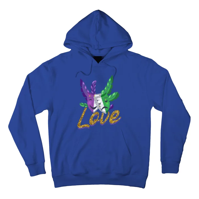 Love Masquerade Carnival Celebration Mardi Gras Gift Hoodie