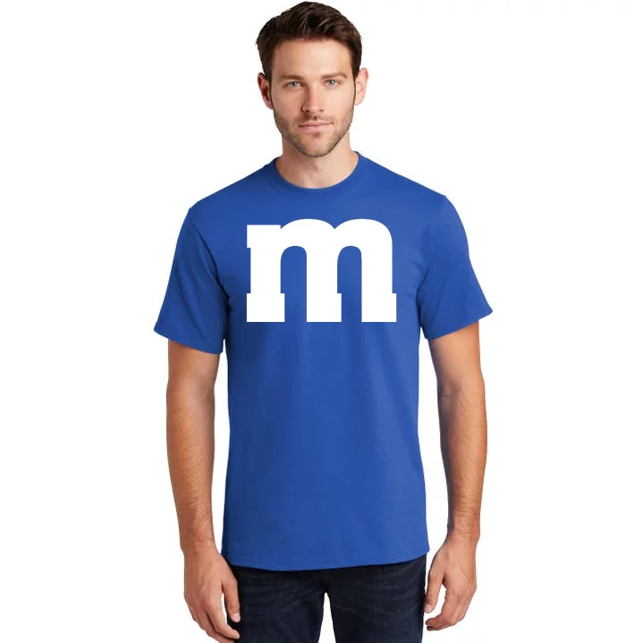 Letter M Capital Alphabet Tall T-Shirt