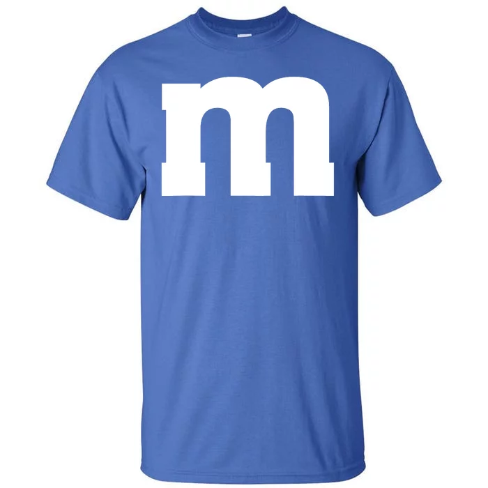 Letter M Capital Alphabet Tall T-Shirt