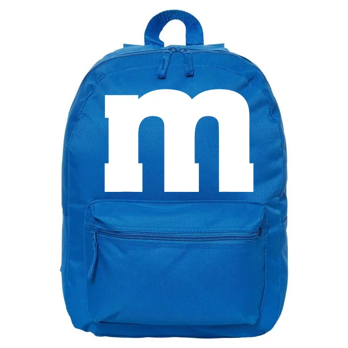 Letter M Capital Alphabet 16 in Basic Backpack