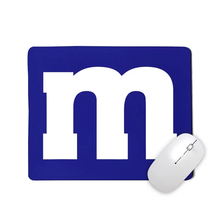 Letter M Capital Alphabet Mousepad