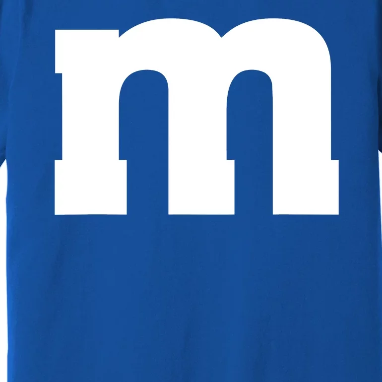 Letter M Capital Alphabet Premium T-Shirt