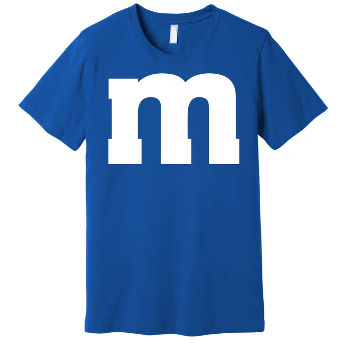 Letter M Capital Alphabet Premium T-Shirt