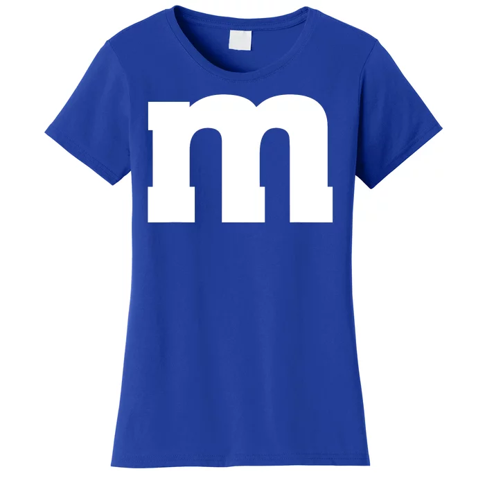 Letter M Capital Alphabet Women's T-Shirt