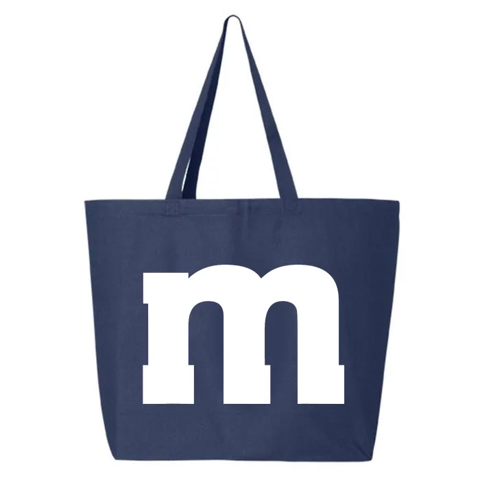 Letter M Capital Alphabet 25L Jumbo Tote