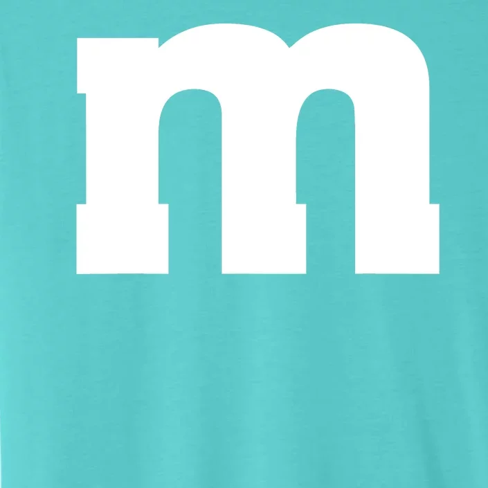 Letter M Capital Alphabet ChromaSoft Performance T-Shirt