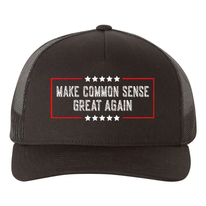 LetS Make Common Sense Great Again Yupoong Adult 5-Panel Trucker Hat