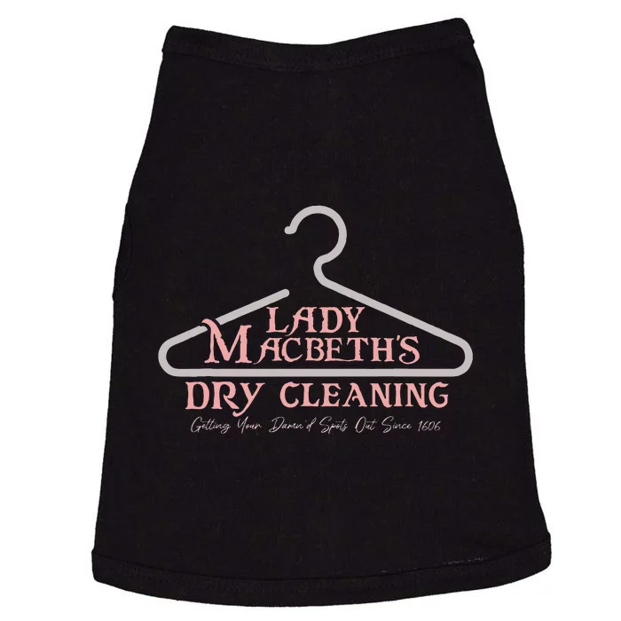 Lady Macbeth Dry Cleaning From Macbeth By Shakespear Doggie Tank