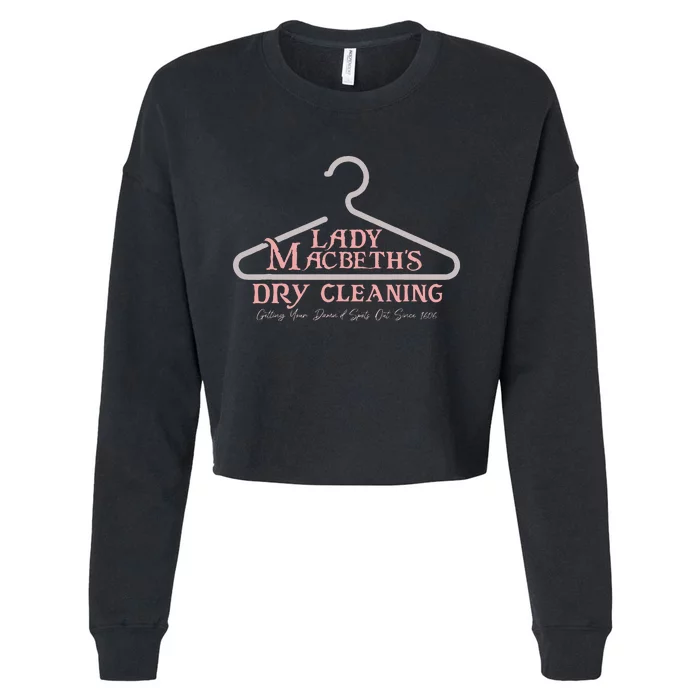 Lady Macbeth Dry Cleaning From Macbeth By Shakespear Cropped Pullover Crew