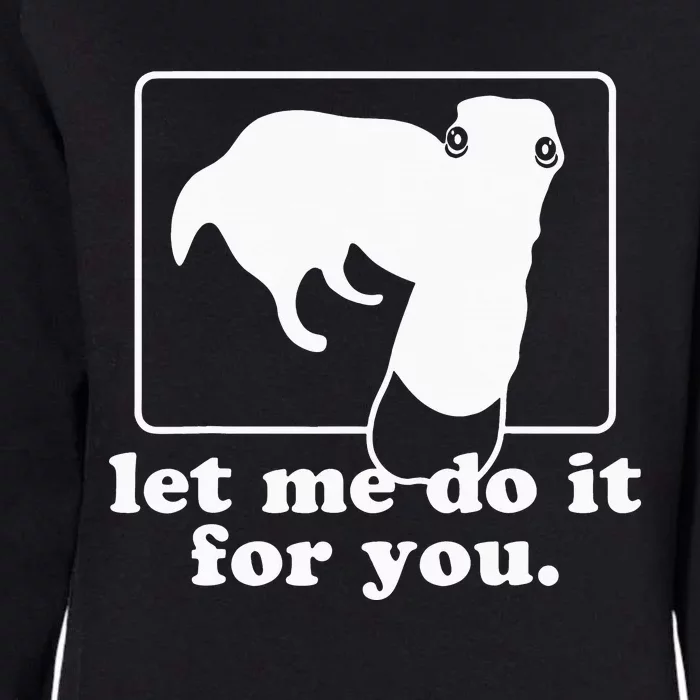 let me do it for you borzoi dog meme animal Womens California Wash Sweatshirt