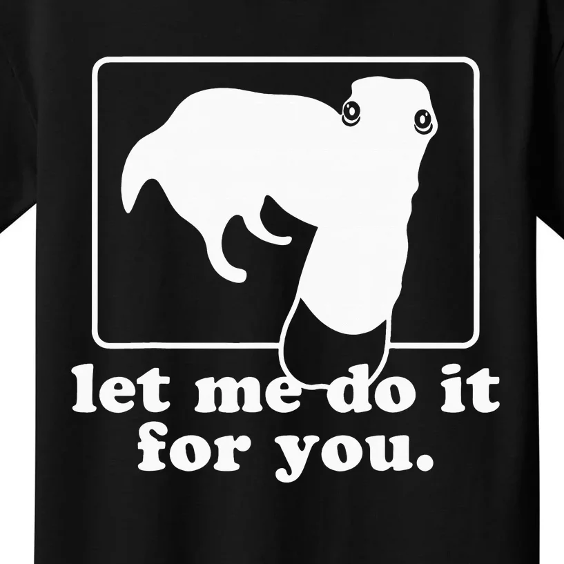 let me do it for you borzoi dog meme animal Kids T-Shirt