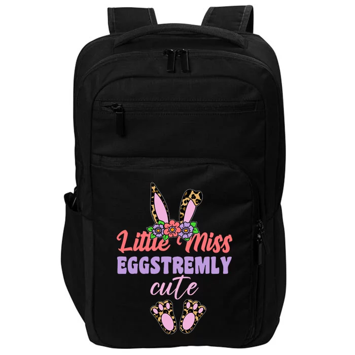 Little Miss Eggstremly Cute Easter Bunny Impact Tech Backpack