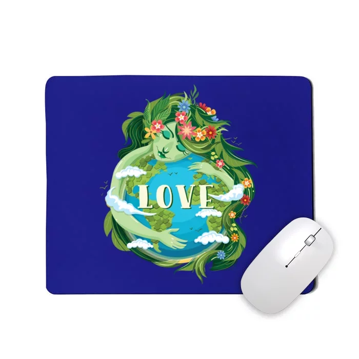 Love Mother Earth Day Save Our Planet Environt Green Cute Gift Mousepad