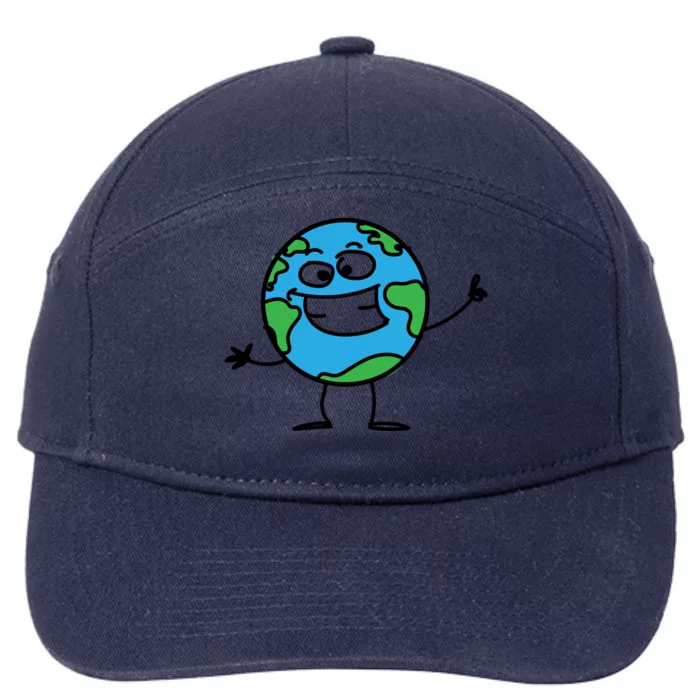 Love Mother Earth Environtal Huity And Peace Gift 7-Panel Snapback Hat