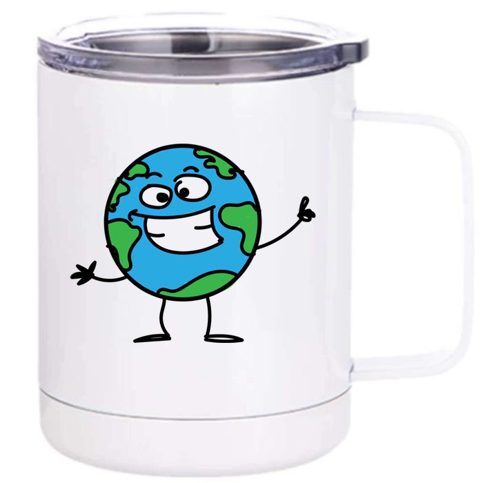 Love Mother Earth Environtal Huity And Peace Gift Front & Back 12oz Stainless Steel Tumbler Cup