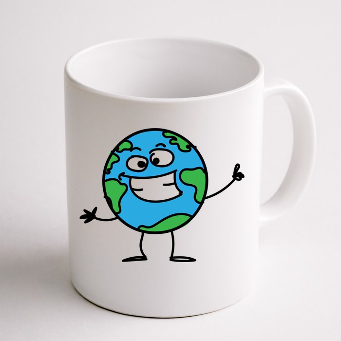 Love Mother Earth Environtal Huity And Peace Gift Front & Back Coffee Mug