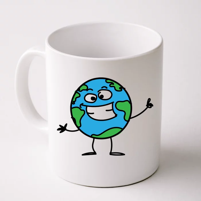 Love Mother Earth Environtal Huity And Peace Gift Front & Back Coffee Mug