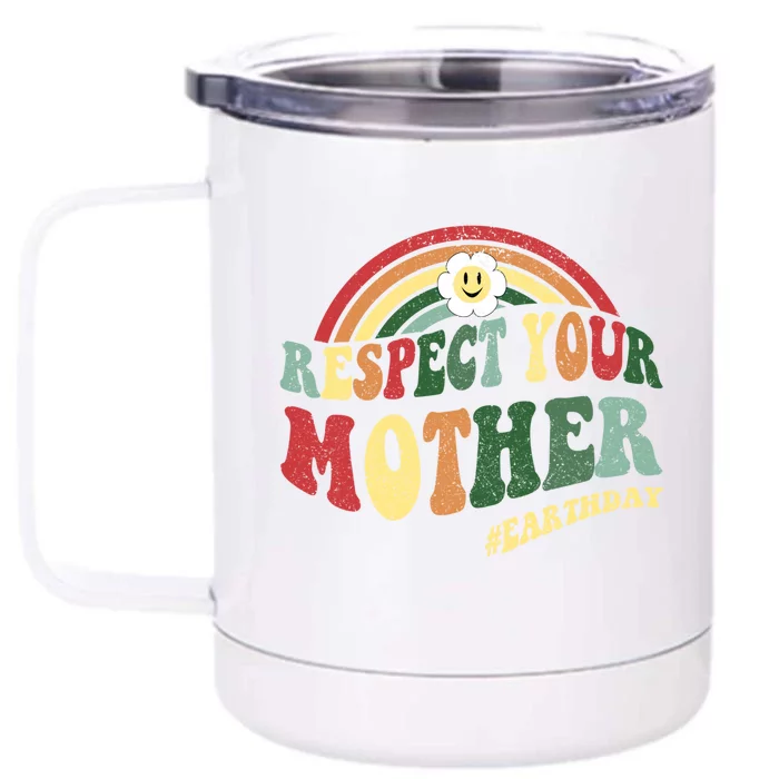 Love Mother Earth Meaningful Gift Respect Our Planet Earth Gift Front & Back 12oz Stainless Steel Tumbler Cup