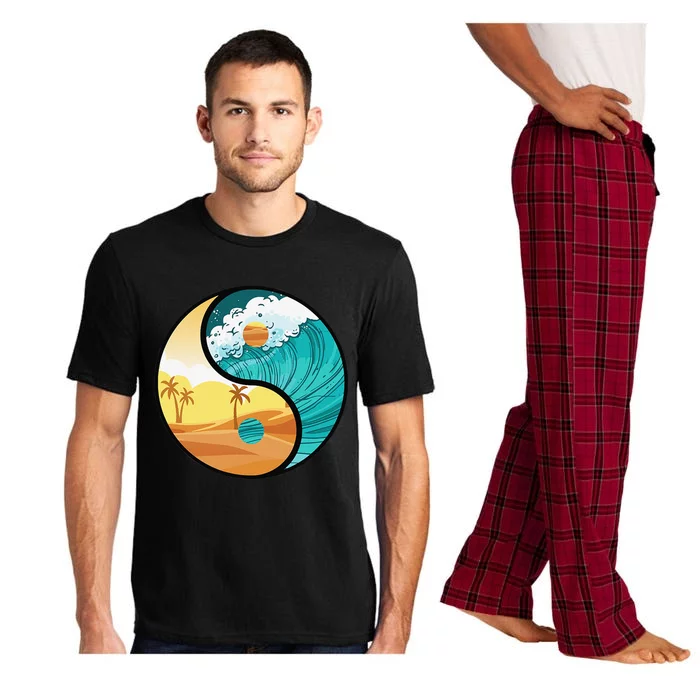 Love Mother Earth Yin Yang Save The Planet Symbolic Apparel Pajama Set