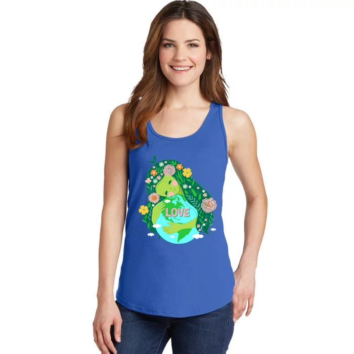 Love Mother Earthday Save Our Planet Environt Green Gift Ladies Essential Tank