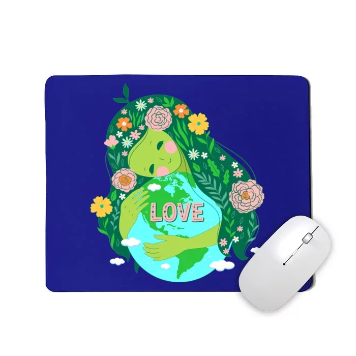 Love Mother Earthday Save Our Planet Environt Green Gift Mousepad